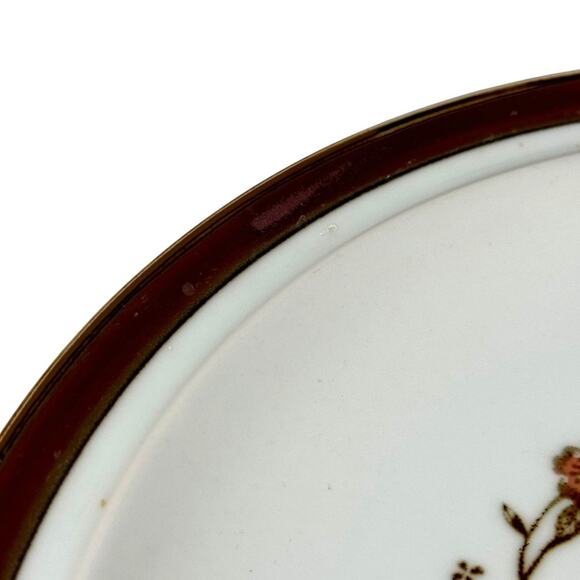 Vintage Sierra Stoneware "Garland" Dinner Plates Oven To Table Japan Set of 2 - Picture 5 of 10